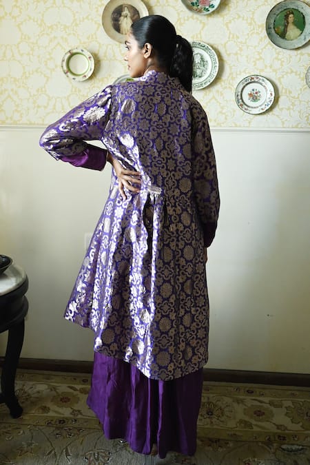 Shorshe Clothing Roshnee Gujrat Tissue Brocade Jacket 