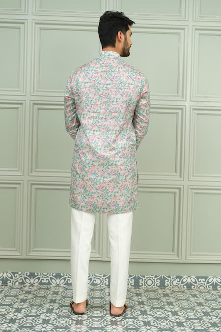 Niloufer By Aasif Ally Gulbahar Printed Kurta & Pant Set 