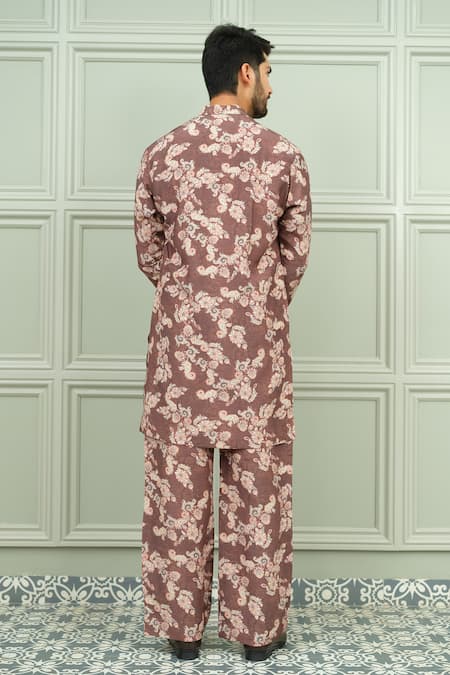 Niloufer By Aasif Ally Kesar Kasturi Printed Kurta & Pant Set 