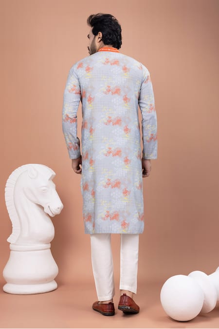 Priyanka Haralalka Geometrical Print Kurta & Pyjama Set 