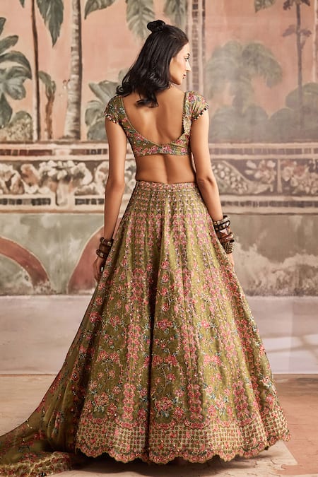 Show Shaa Printed Lehenga, Blouse & Dupatta Set
