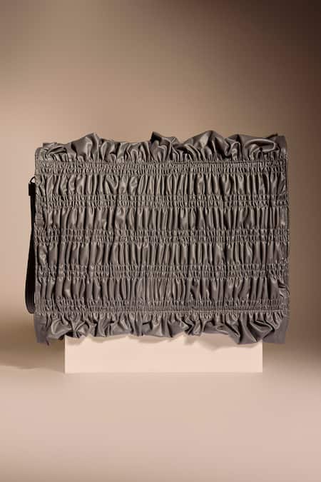 Tara And I Grey Drift Oversized Wristlet 