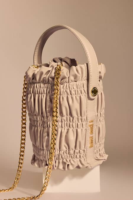 Tara And I Creme Drift Bucket Bag 