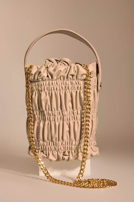 Tara And I Creme Drift Bucket Bag 