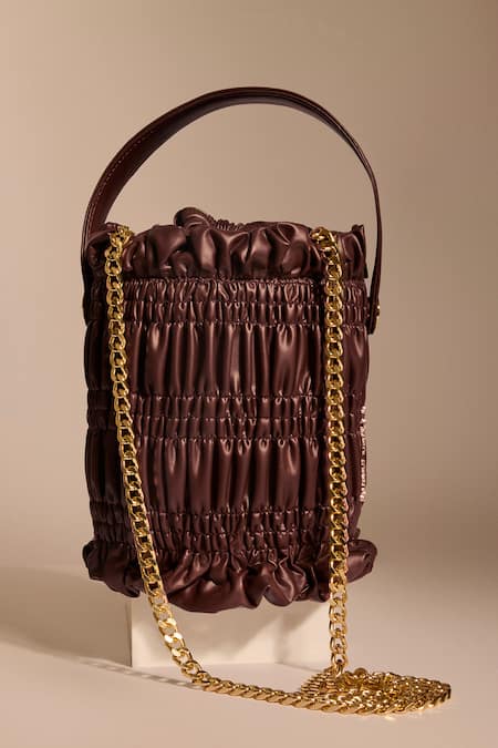 Tara And I Mocha Drift Bucket Bag 