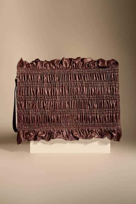 Tara And I Mocha Drift Oversized Wristlet 