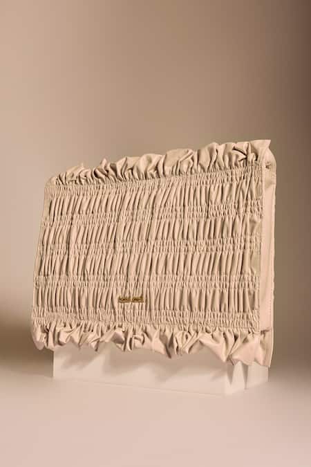 Tara And I Creme Drift Oversized Wristlet 