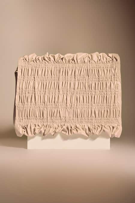 Tara And I Creme Drift Oversized Wristlet 