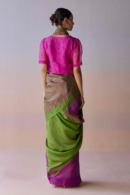 Surmaye Ember Whisper Saree 