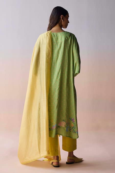 Surmaye Morning Whisper Kurta & Pant Set 