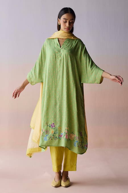 Surmaye Morning Whisper Kurta & Pant Set 