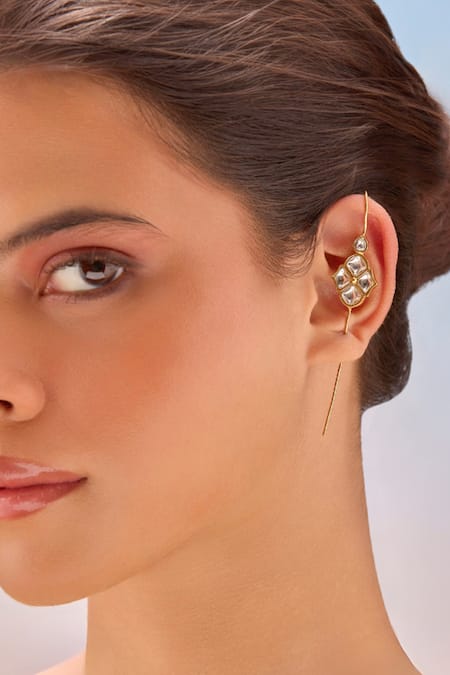 Mnsh Noor Polki Earcuff 