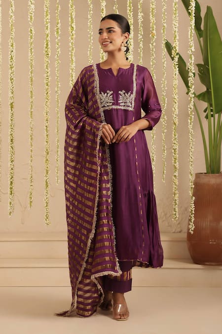 Gulabik Jaipur Embroidered Anarkali Set 