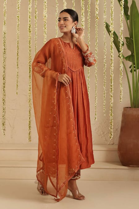 Gulabik Jaipur Embroidered Kurta Set 