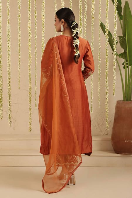Gulabik Jaipur Embroidered Kurta Set 