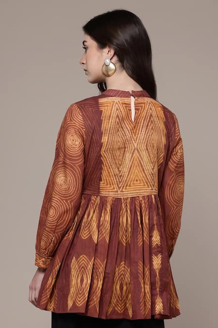 Ritu Kumar Tie Dye A-Line Kurta 
