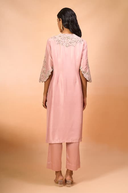 Prisho Embroidered Kurta Set 