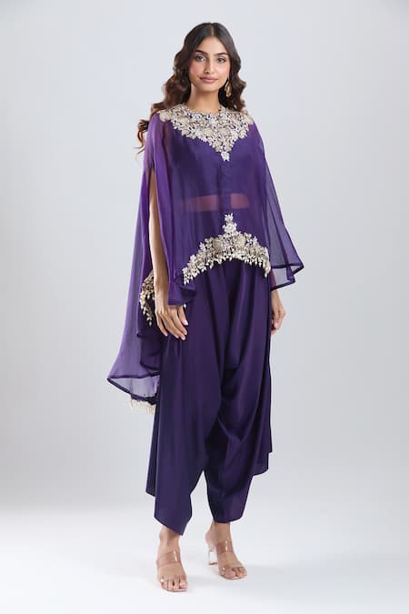 Prisho Embroidered Kaftan Pant Set 