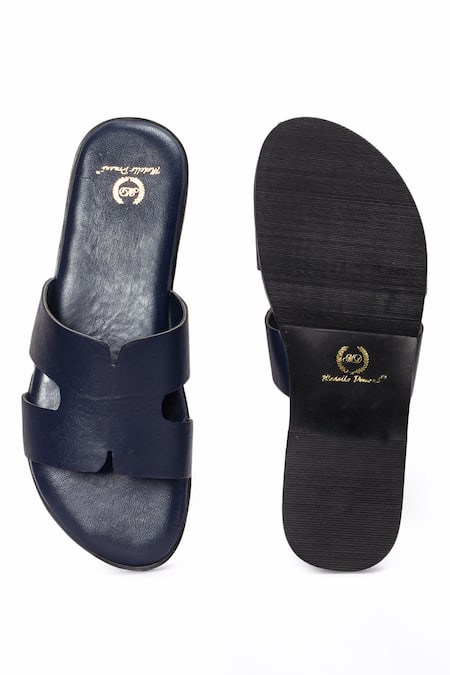 Domani Leather Hades Slippers 