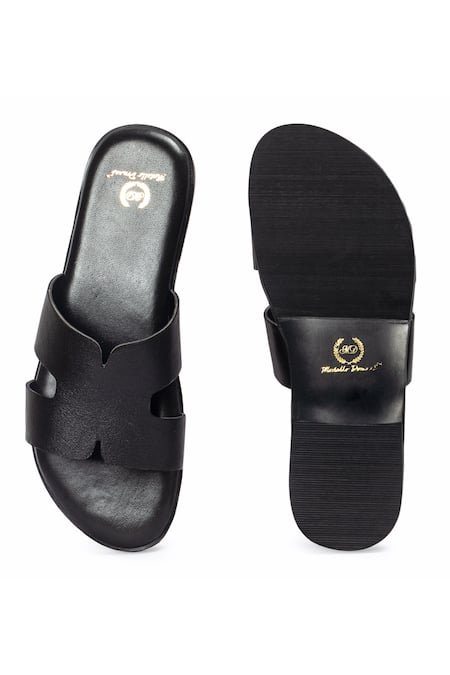 Domani Hades Handcrafted Leather Slippers 