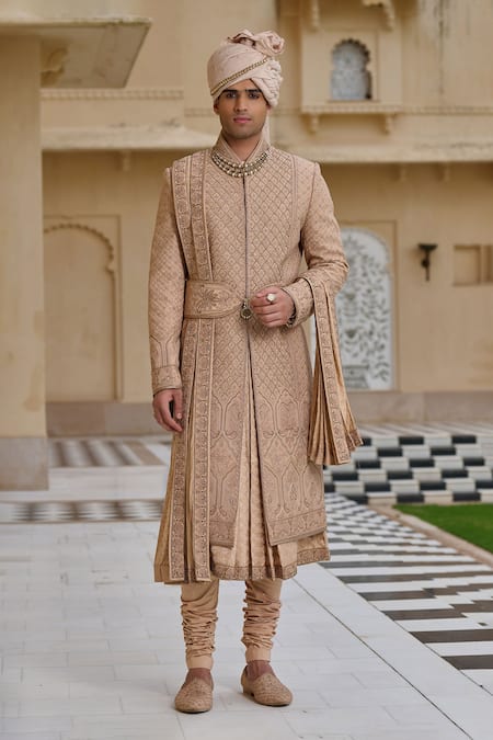 Tarun Tahiliani Dori Embroidered Sherwani Set  