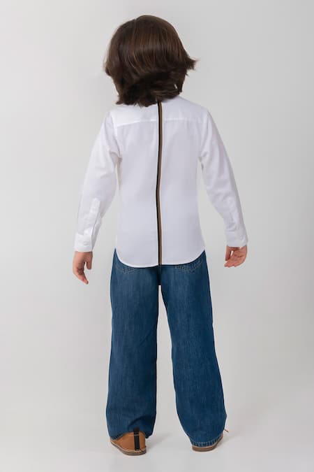 Partykles Raccoon Patchwork Shirt