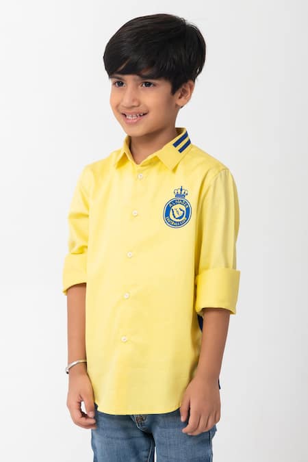 Partykles Ronaldo Patchwork Shirt 