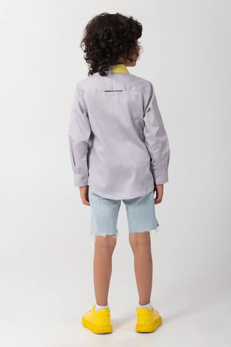 Partykles Expression Embroidered Shirt 
