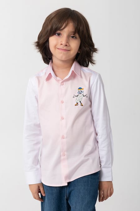 Partykles Pickle Logo Embroidered Shirt 