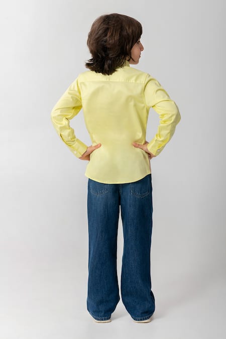 Partykles Neon Football Embroidered Shirt 