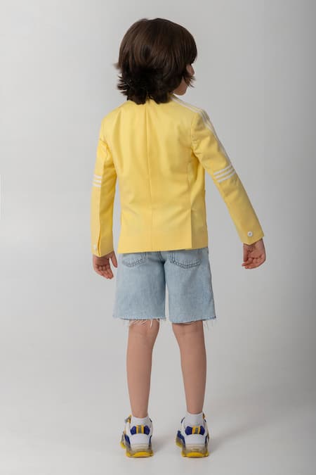 Partykles Placement  Embroidered Blazer 