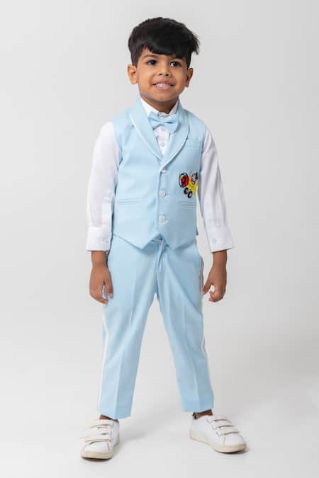 Partykles Mickey & Aeroplane Waistcoat Set 