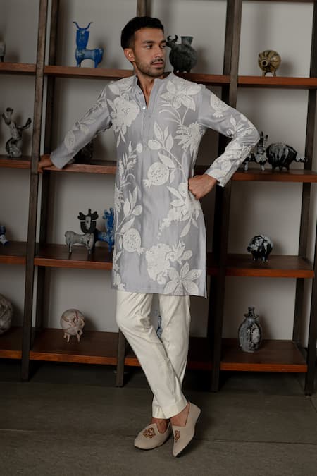 Mishru Aarav Embroidered Kurta Set 