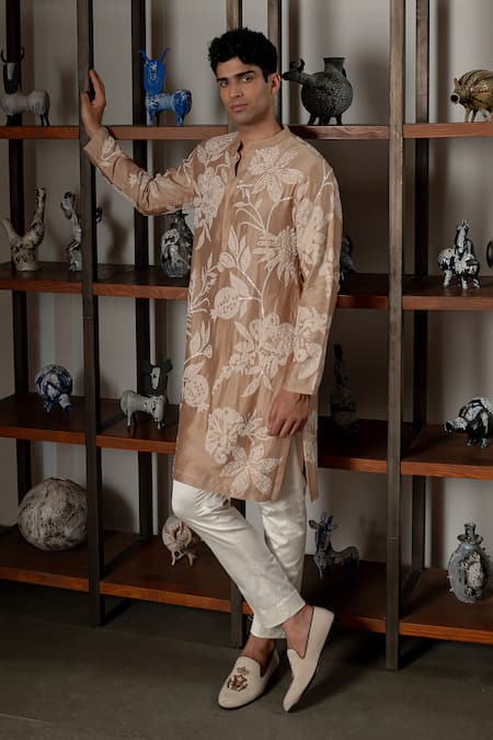 Mishru Aarav Embroidered Kurta Set 