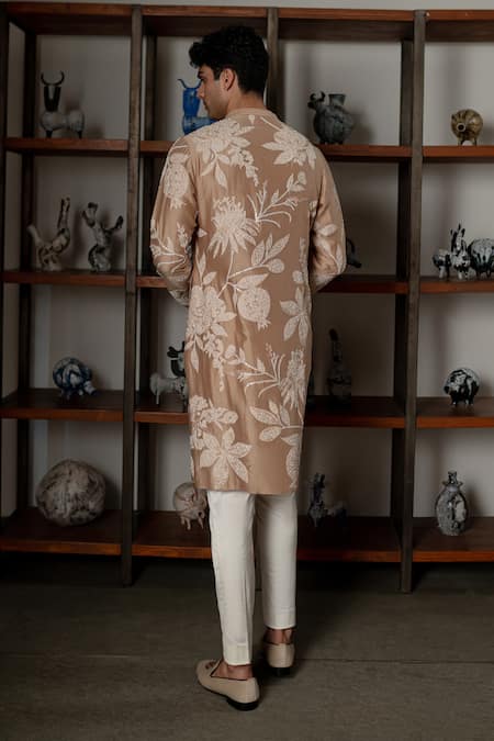 Mishru Aarav Embroidered Kurta Set 