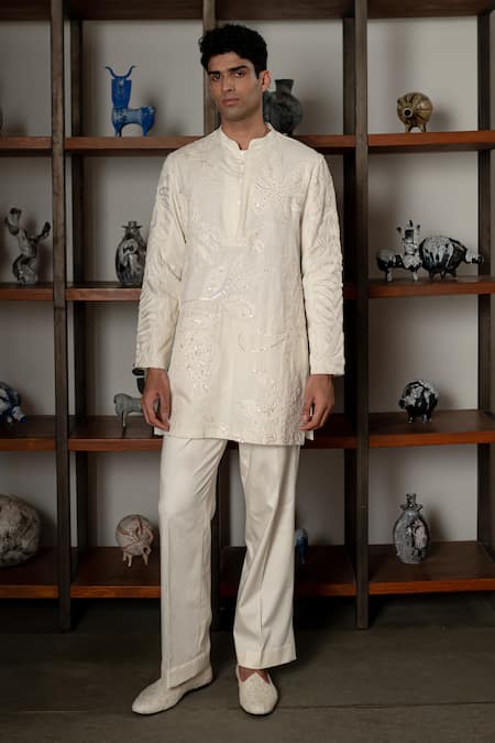 Mishru Aarav Embroidered Kurta Set 