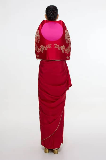 Ekaya Banaras Cherry Blossom Handwoven Shawl