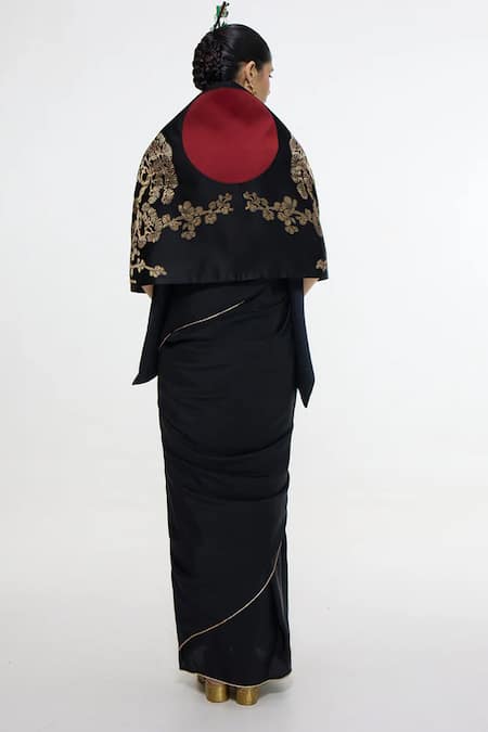 Ekaya Banaras Cherry Blossom Handwoven Shawl 