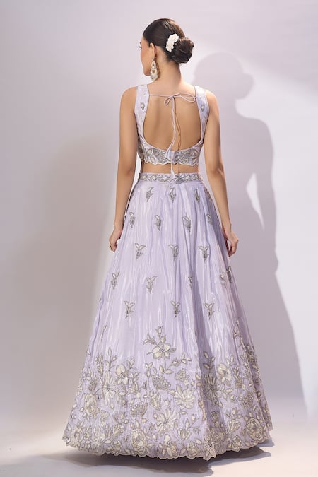 Samyukta Singhania Embroidered Lehenga Set 