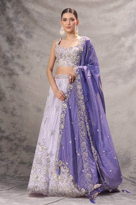 Samyukta Singhania Embroidered Lehenga Set 