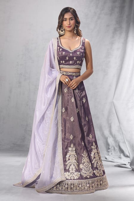 Samyukta Singhania Embroidered Lehenga Blouse Set 