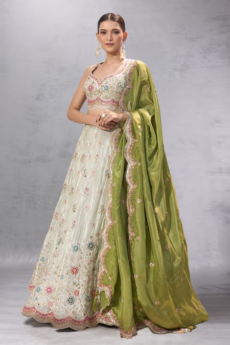 Samyukta Singhania Embroidered Lehenga Set  