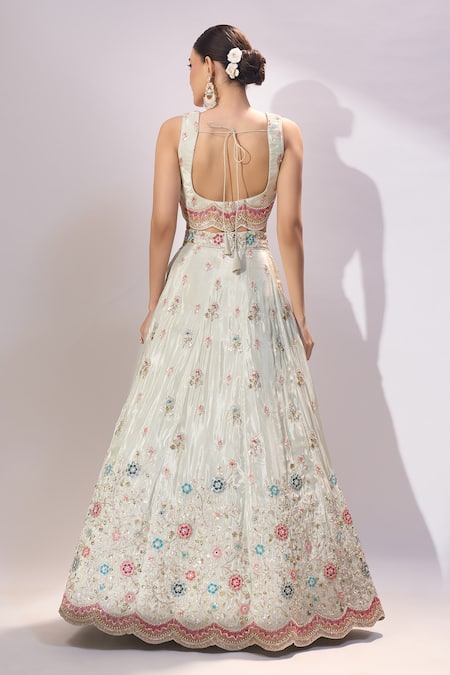 Samyukta Singhania Embroidered Lehenga Set  