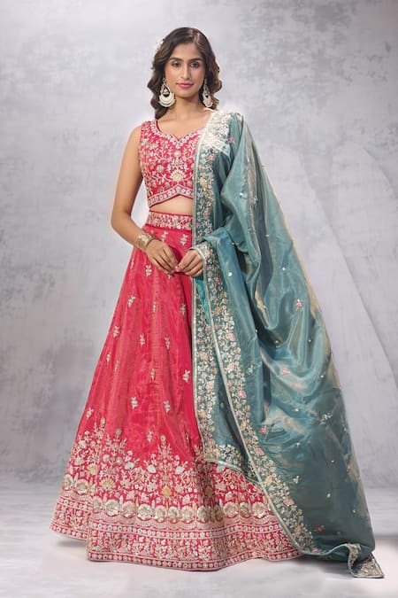Samyukta Singhania Butti Embroidered Lehenga Set 