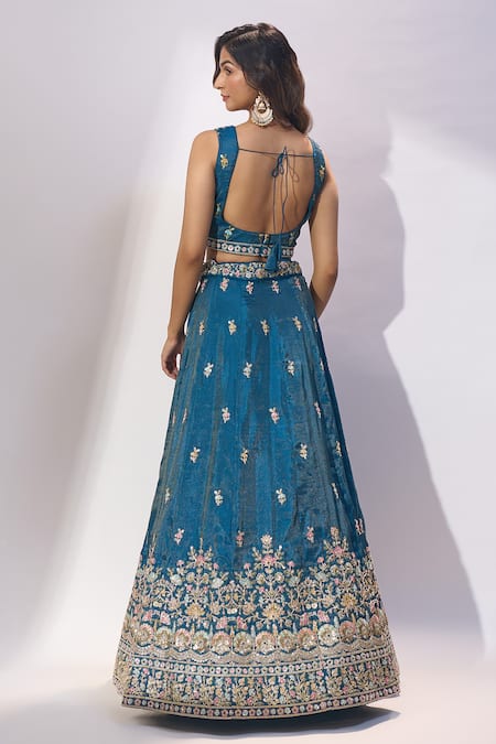 Samyukta Singhania Embroidered Lehenga Set  