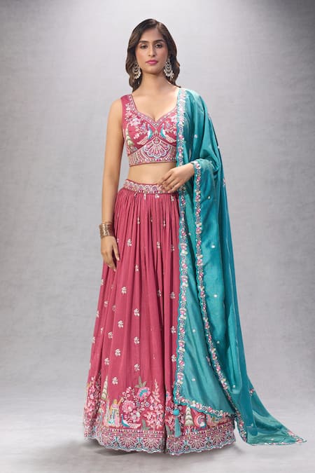Samyukta Singhania Embroidered Lehenga Set 
