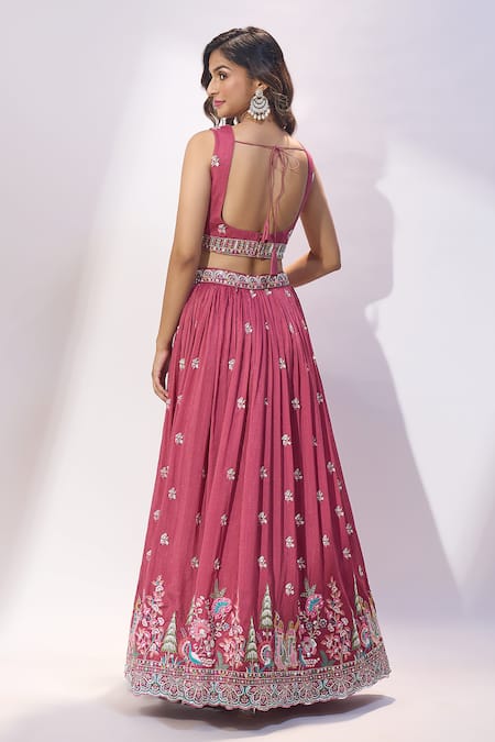 Samyukta Singhania Embroidered Lehenga Set 