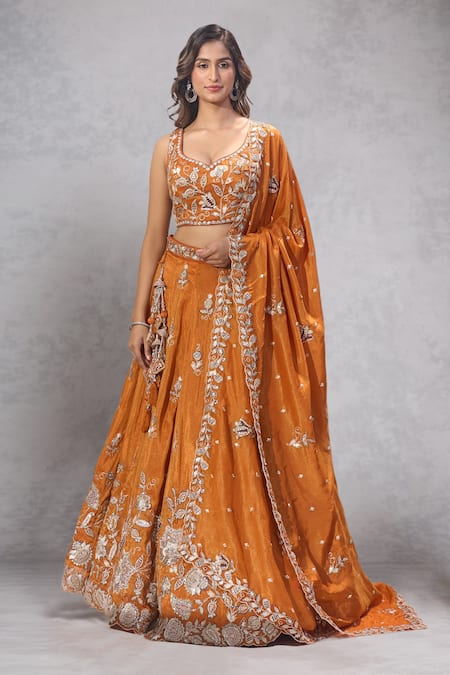 Samyukta Singhania Embroidered Lehenga Blouse Set 