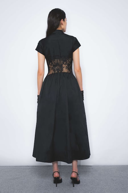 Leh Studios Lace Panel Dress 