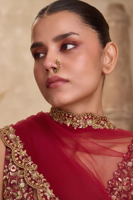 Paisley Pop Stone Studded Nosepin 